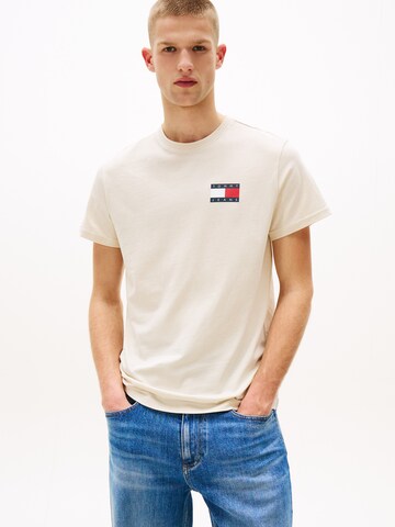Tommy Jeans Футболка 'ESSENTIAL' в Бежевый: спереди