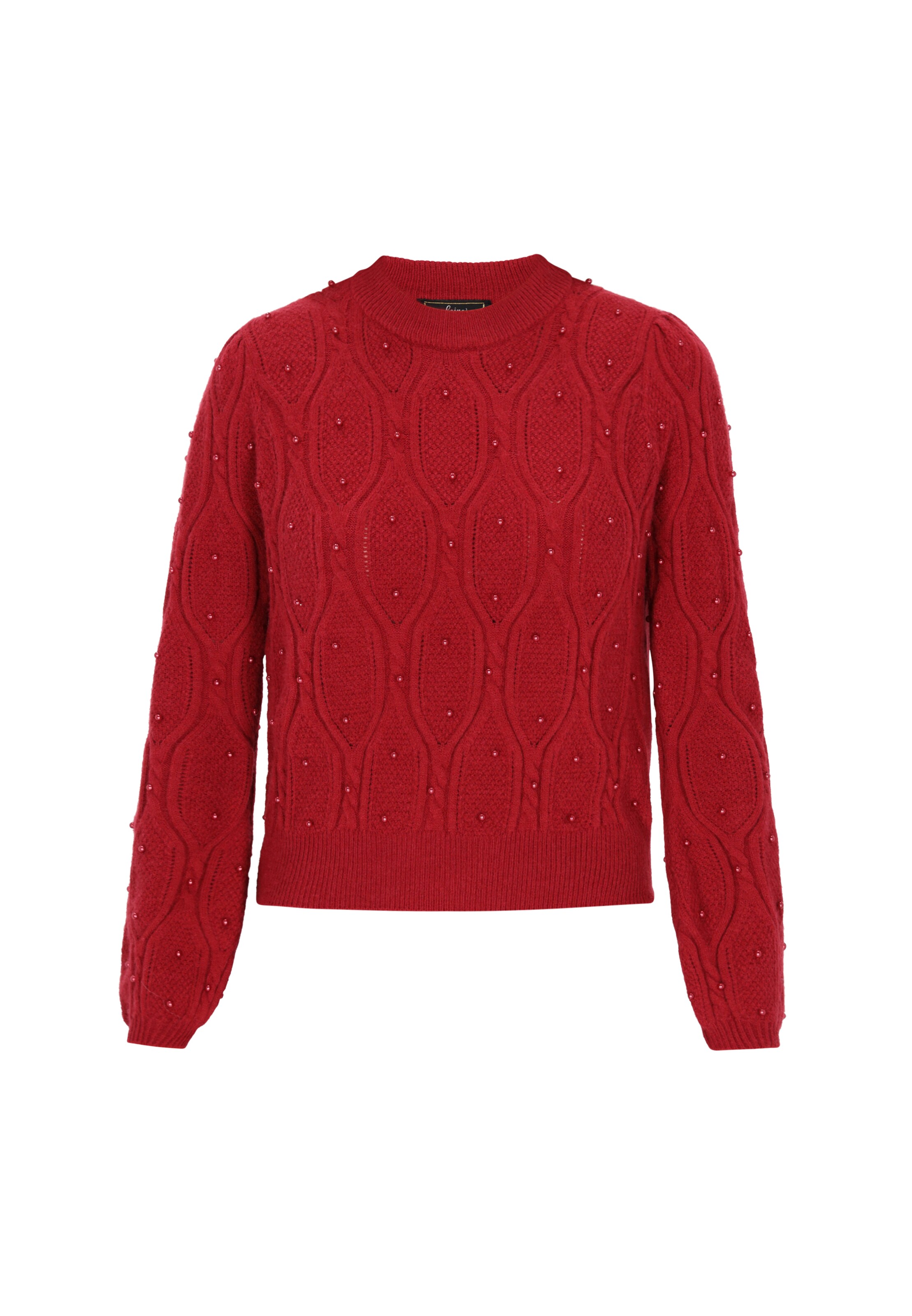 faina - Pullover 'Fashion Look' em vermelho: frente