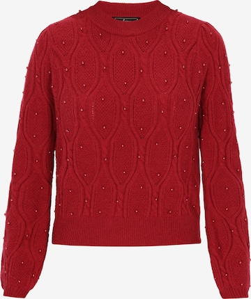 faina - Pullover 'Fashion Look' em vermelho: frente
