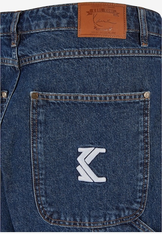 Karl Kani Tapered Jeans in Blau