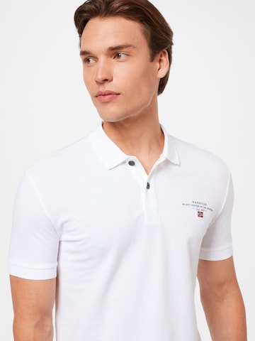 NAPAPIJRI Poloshirt 'ELBAS' in Weiß