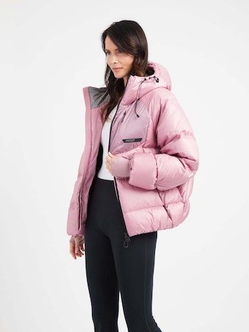Veste d’hiver 'Bubble' JACK1T en rose : devant