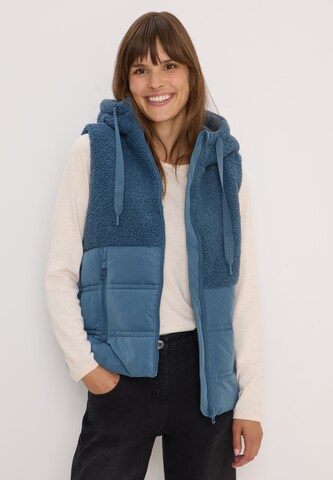 CECIL Vest in Blue: front