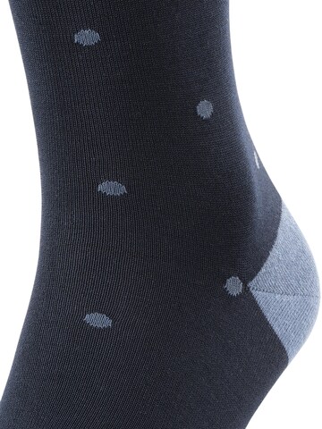 FALKE Knee High Socks 'Dot' in Blue