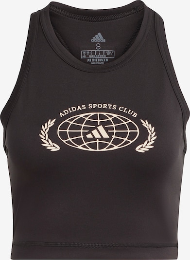 ADIDAS PERFORMANCE Λειτουργικό μπλουζάκι 'Sports Club Graphic' σε μαύρο, Άποψη προϊόντος