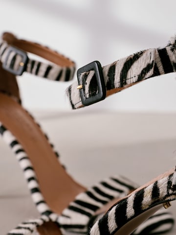 Next Strap sandal in White