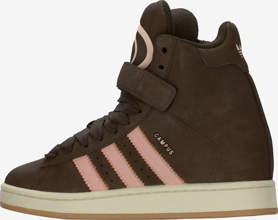 Sneaker înalt 'CAMPUS BOLD' de la ADIDAS ORIGINALS pe maro: față