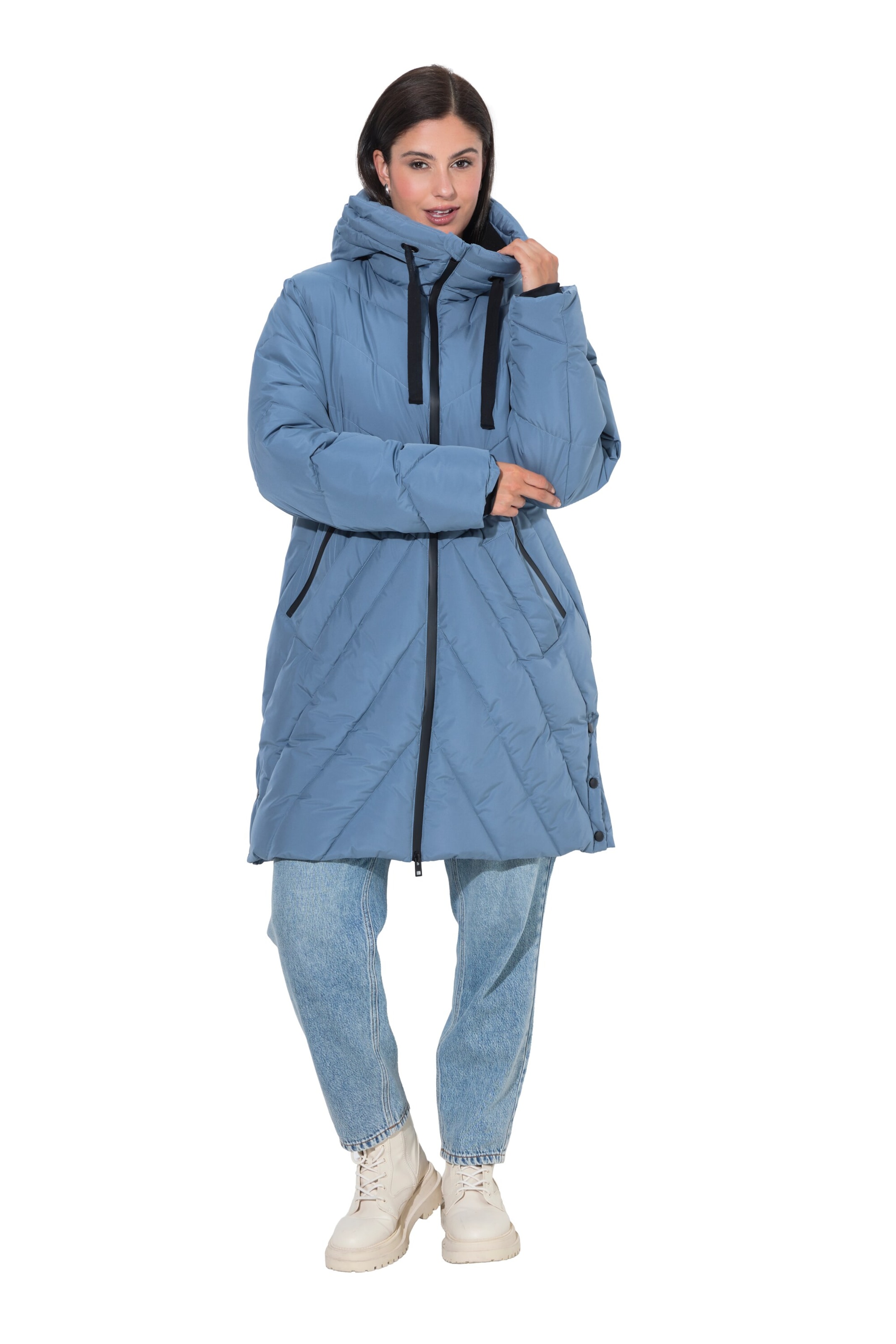 Ulla Popken Between-season jacket in Blue