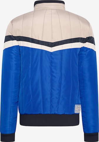 4funkyflavours Winter Jacket in Blue: front