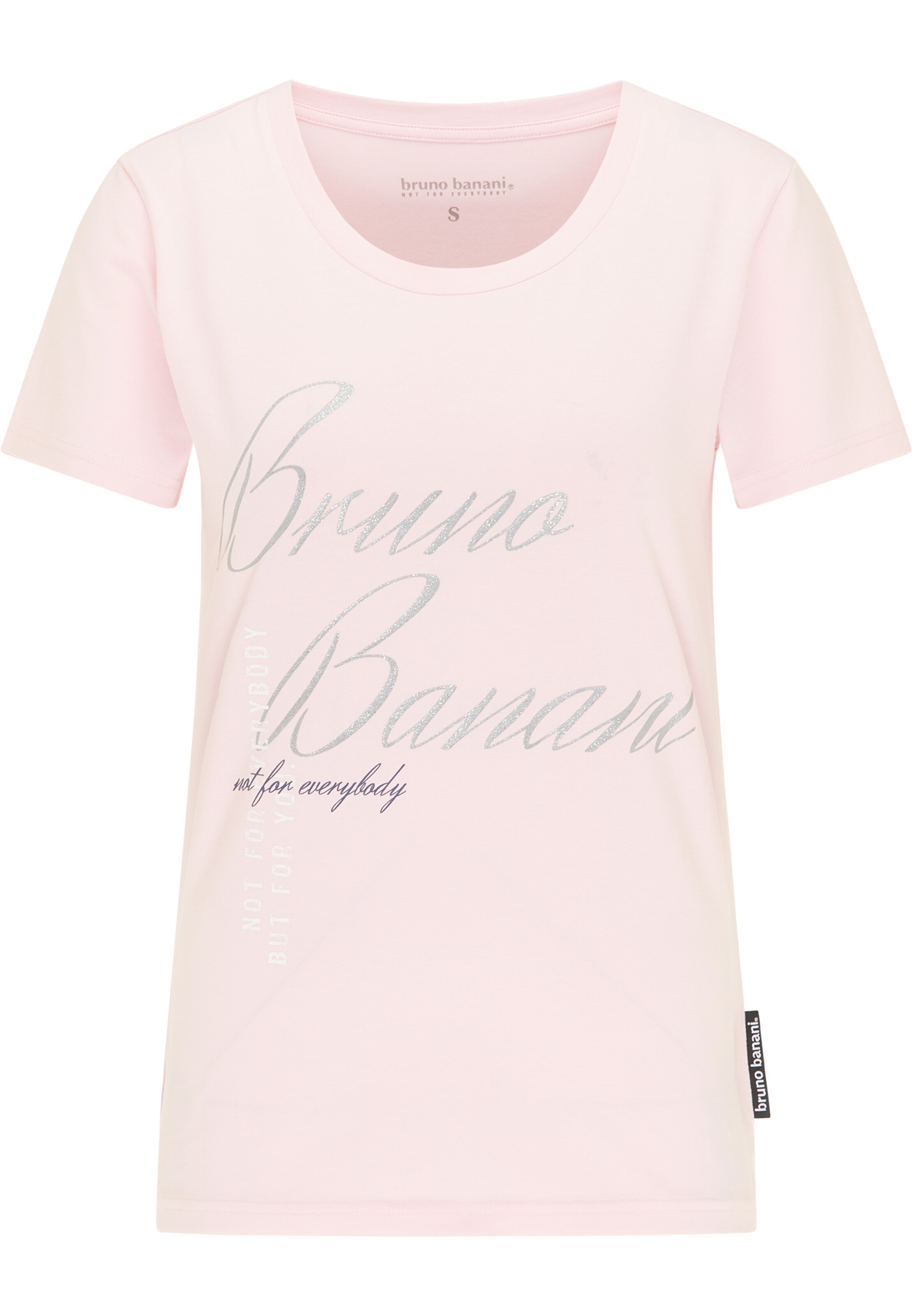T-shirt Bruno Banani en rose : devant