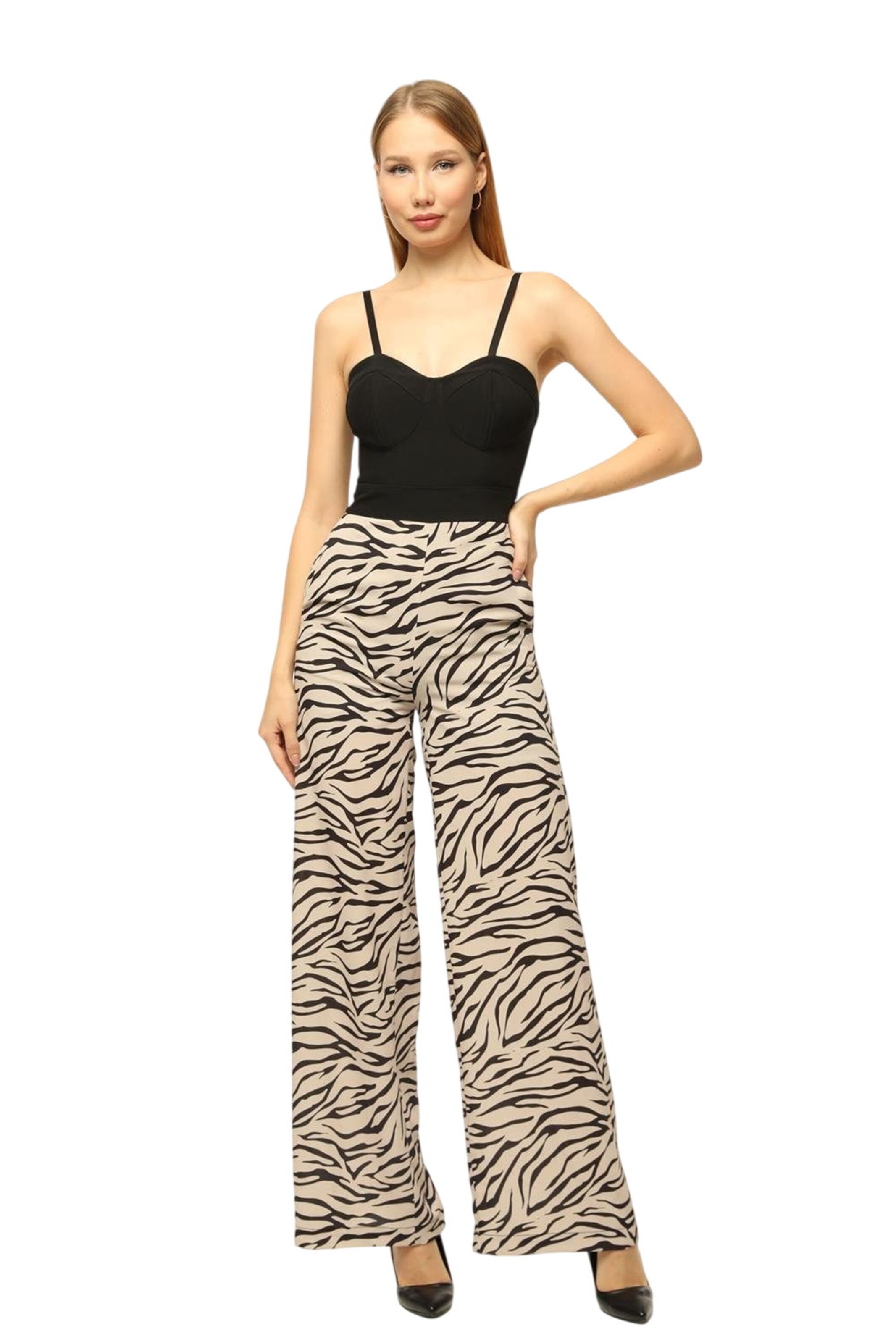 HOME STORE Jumpsuit in Zwart: voorkant
