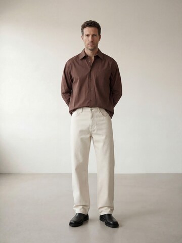Fit confort Chemise 'Dennis' ARMIE en marron