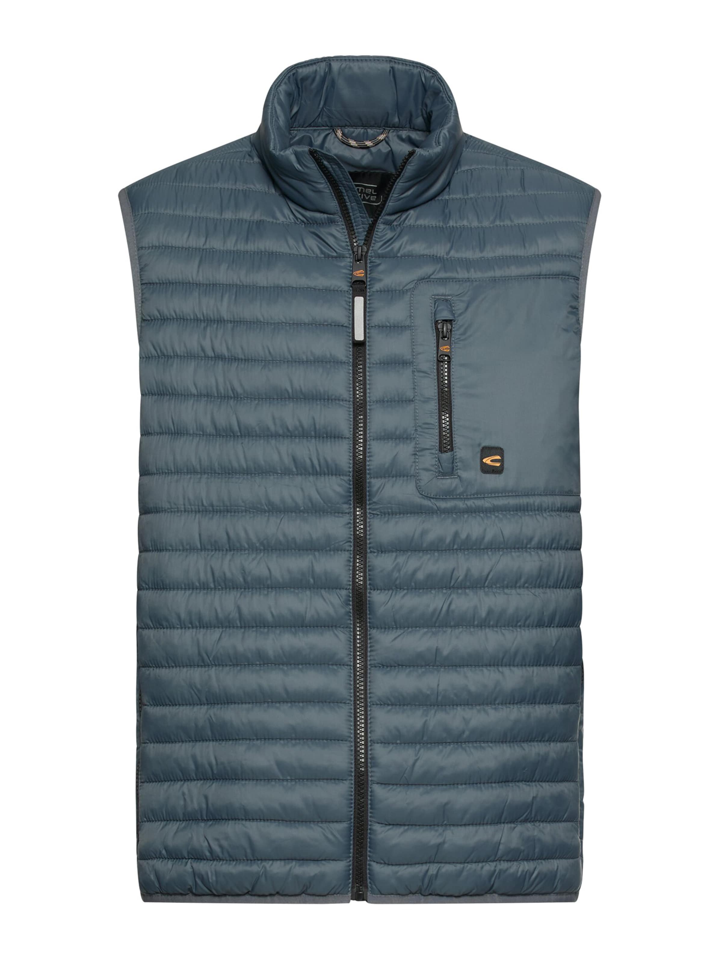 CAMEL ACTIVE Vest in Blue: front