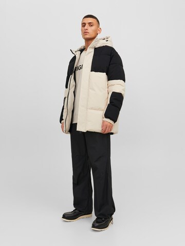 Giacca invernale 'FORCE' di JACK & JONES in beige