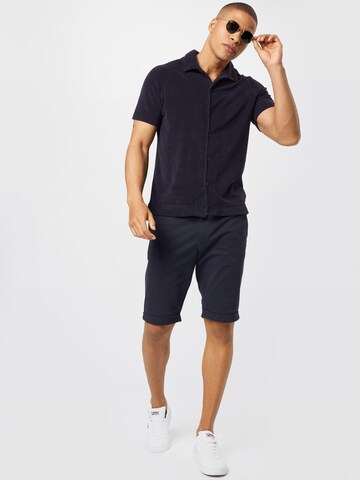 Coupe regular Chemise 'ALBIN' Oscar Jacobson en bleu