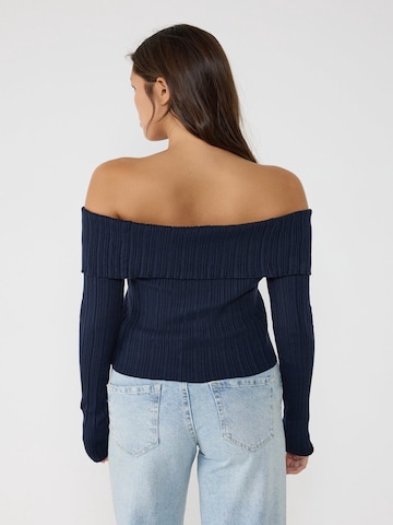 Cardigan No Matter What en bleu