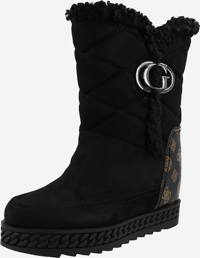 GUESS Booties 'Hadera' in Light brown / Black, Item view