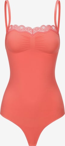 Body modelant 'Bodysuit Sculpting Shapewear mit Lace' cfab en orange : devant