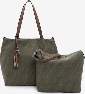 Shopper 'Elke' di Emily & Noah in verde