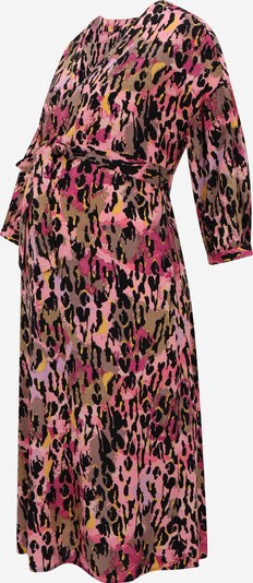 Vero Moda Maternity Dress 'JAWI' in Brown / Yellow / Pink / Black, Item view