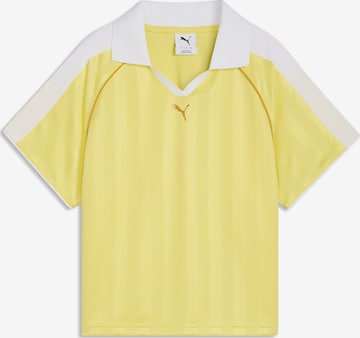 Maillot 'T7' PUMA en jaune : devant