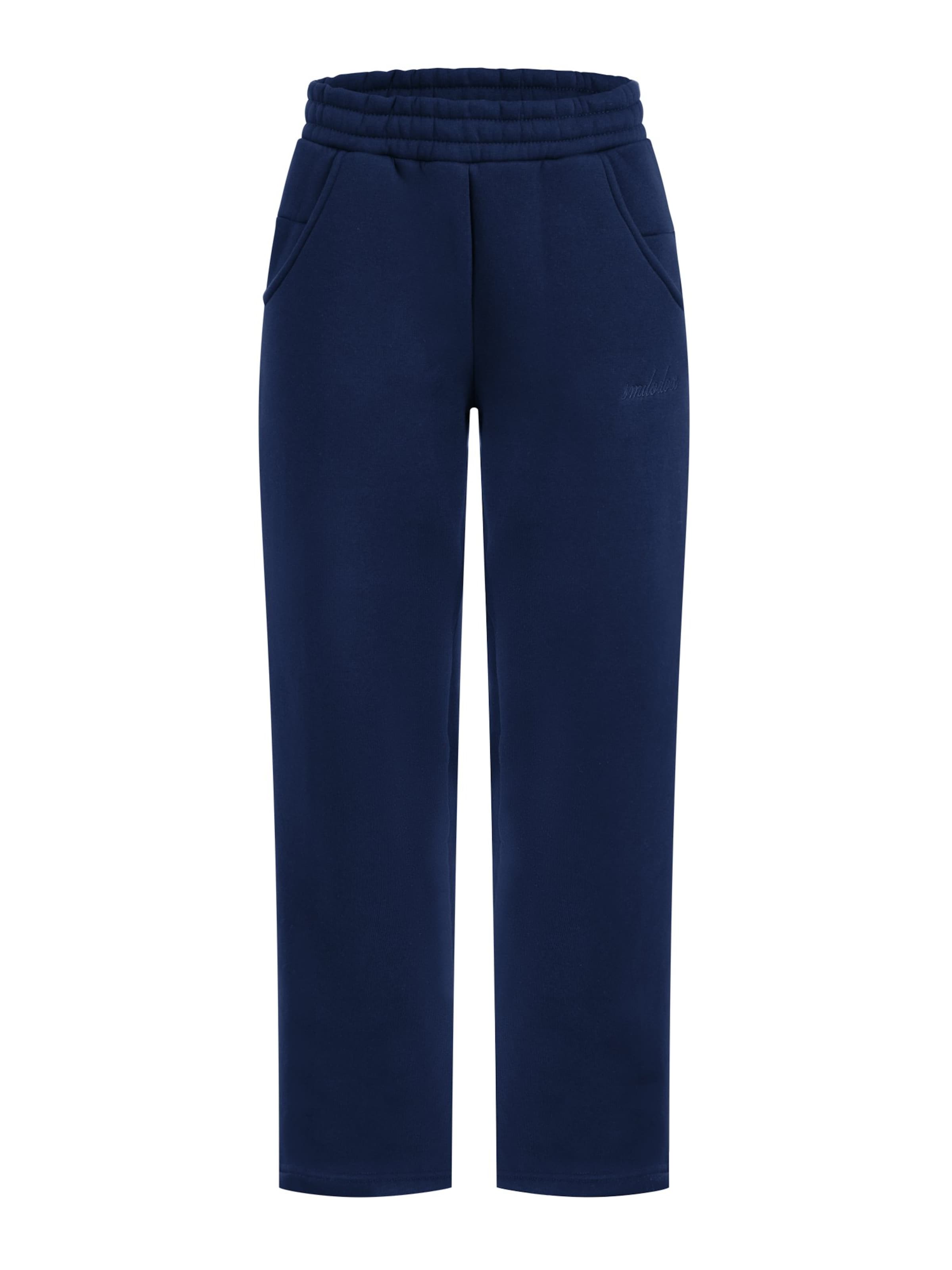 Loosefit Pantalon 'Finy' Smilodox en bleu : devant