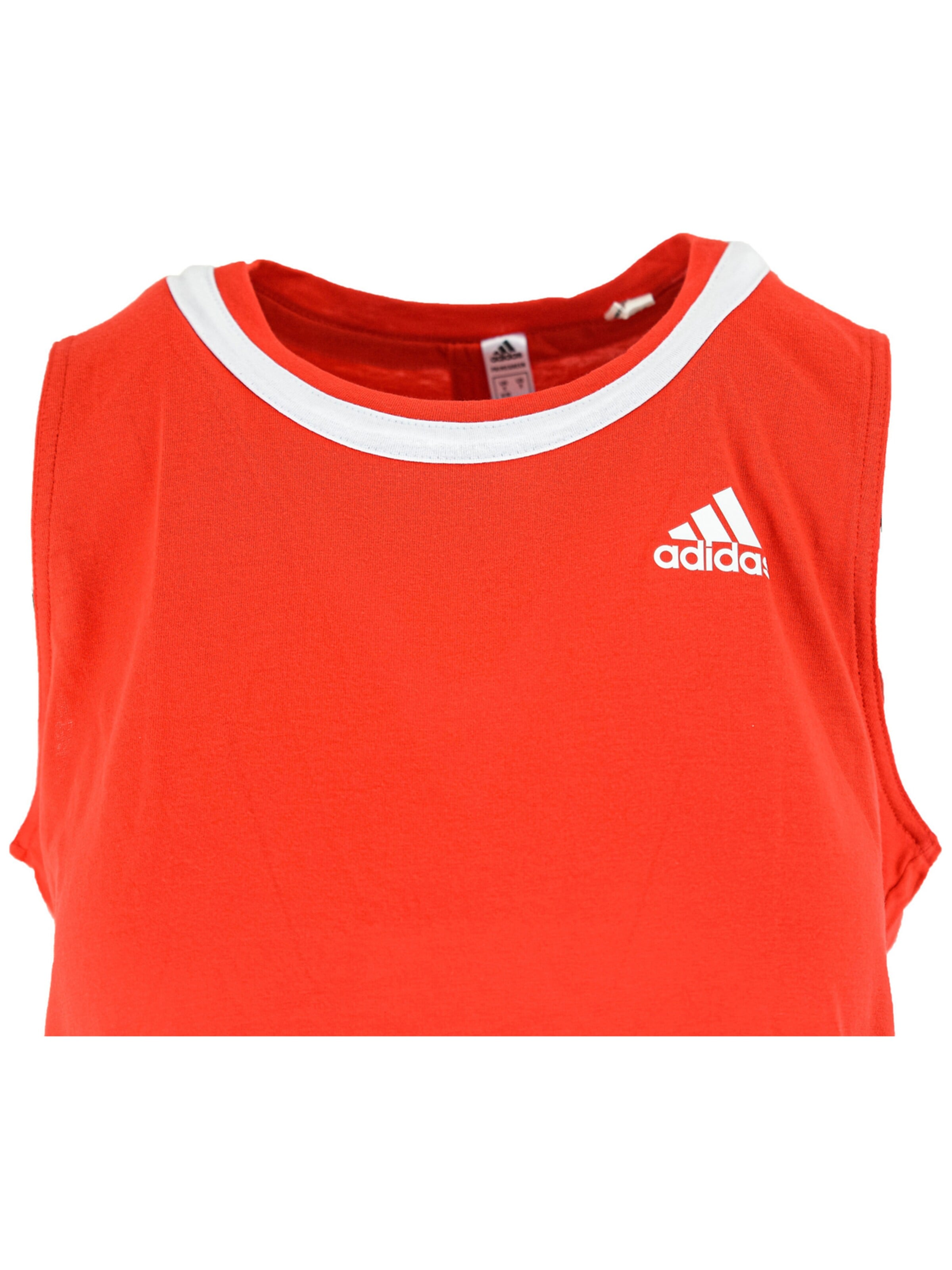 ADIDAS - Top 'adidas Knotted' en rojo