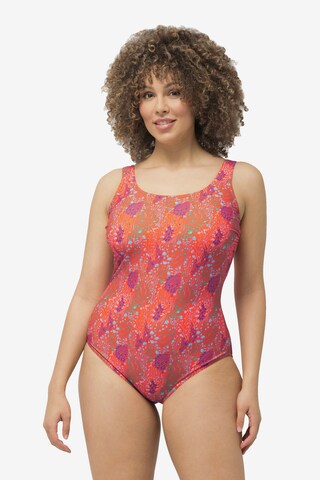 Bustier Maillot de bain Ulla Popken en mélange de couleurs : devant