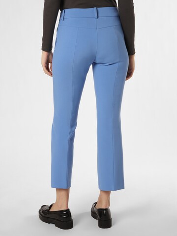 Cambio Regular Pleat-Front Pants 'Farah' in Blue