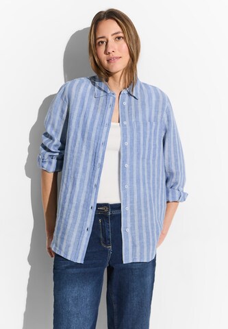 Camicia da donna di CECIL in blu: frontale