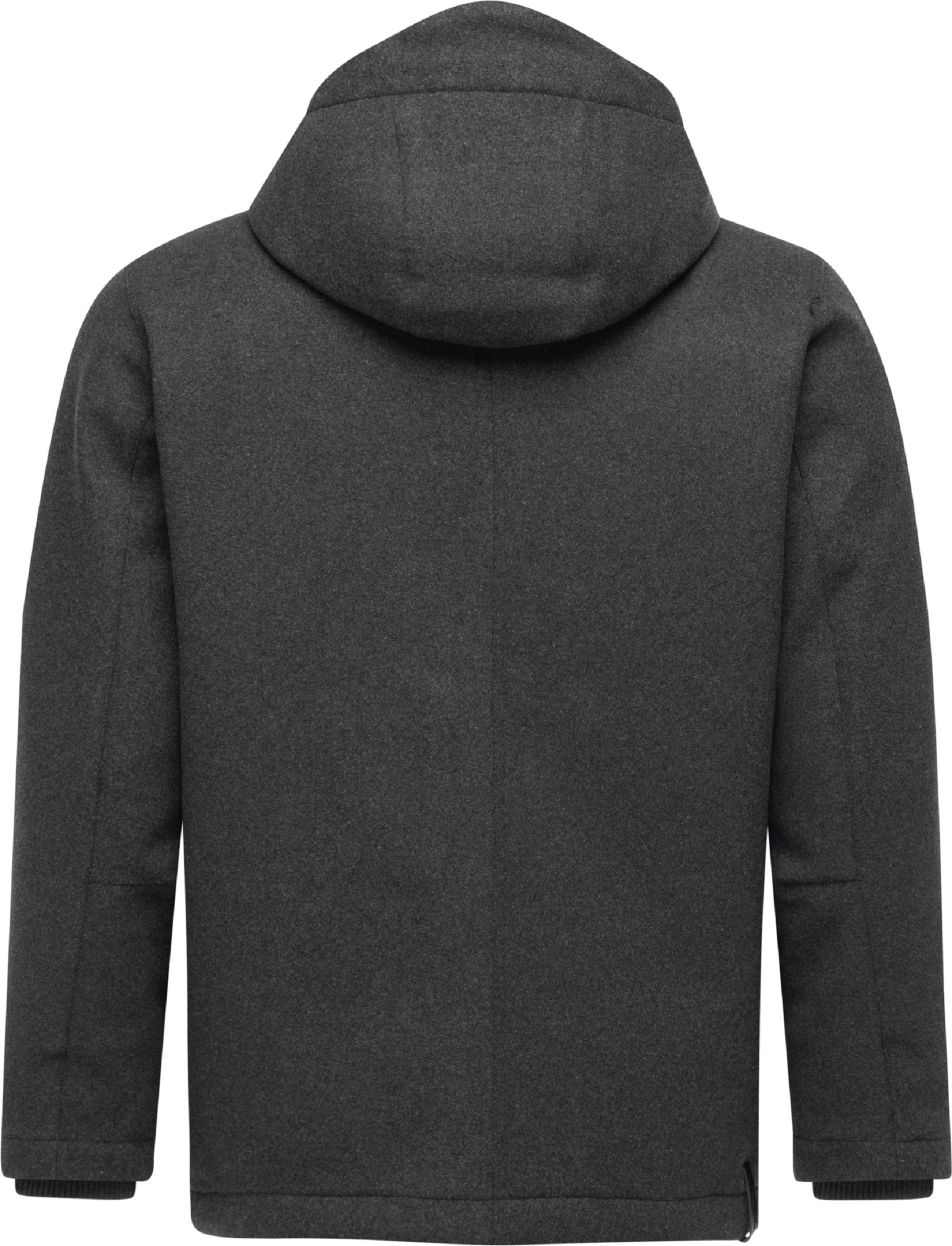 Ragwear Vinterjakke 'Mr Them Felt Youmodo' i grå