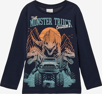 s.Oliver Shirt in Blau: Vorderseite