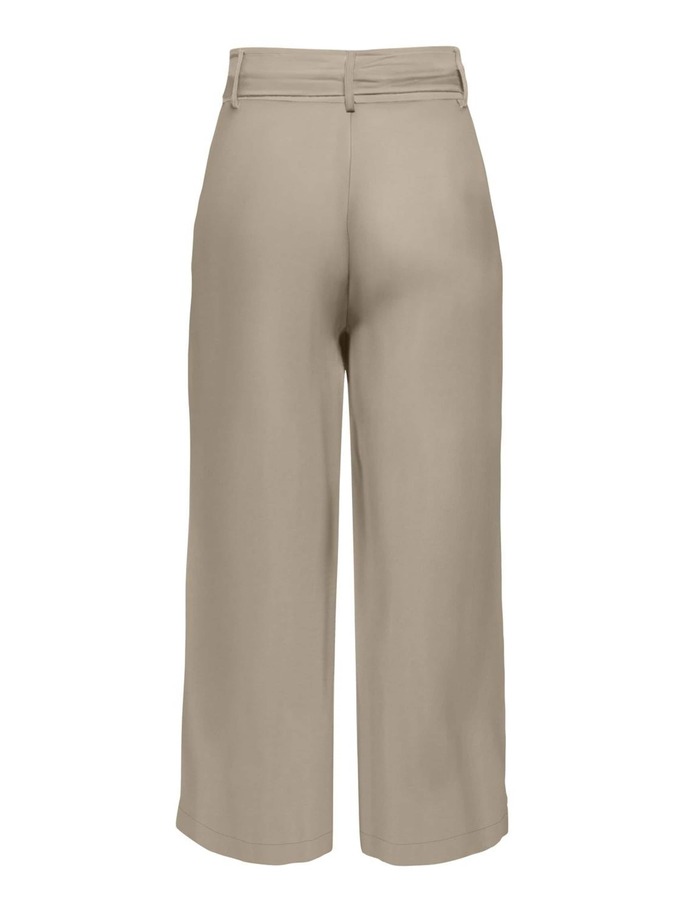 ONLY Loosefit Veckad byxa 'Caro' i beige