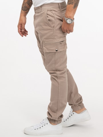 Rock Creek Tapered Cargo Pants in Beige