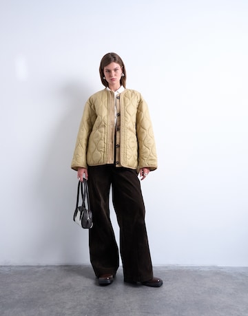 TOPSHOP Демисезонная куртка 'VERONICA' в Бежевый