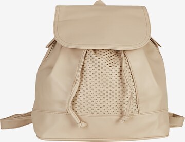 Sac à dos 'Pazzo' Curuba en beige : devant