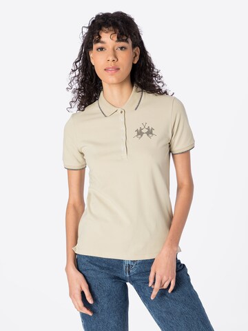 La Martina Shirt in Beige: voorkant