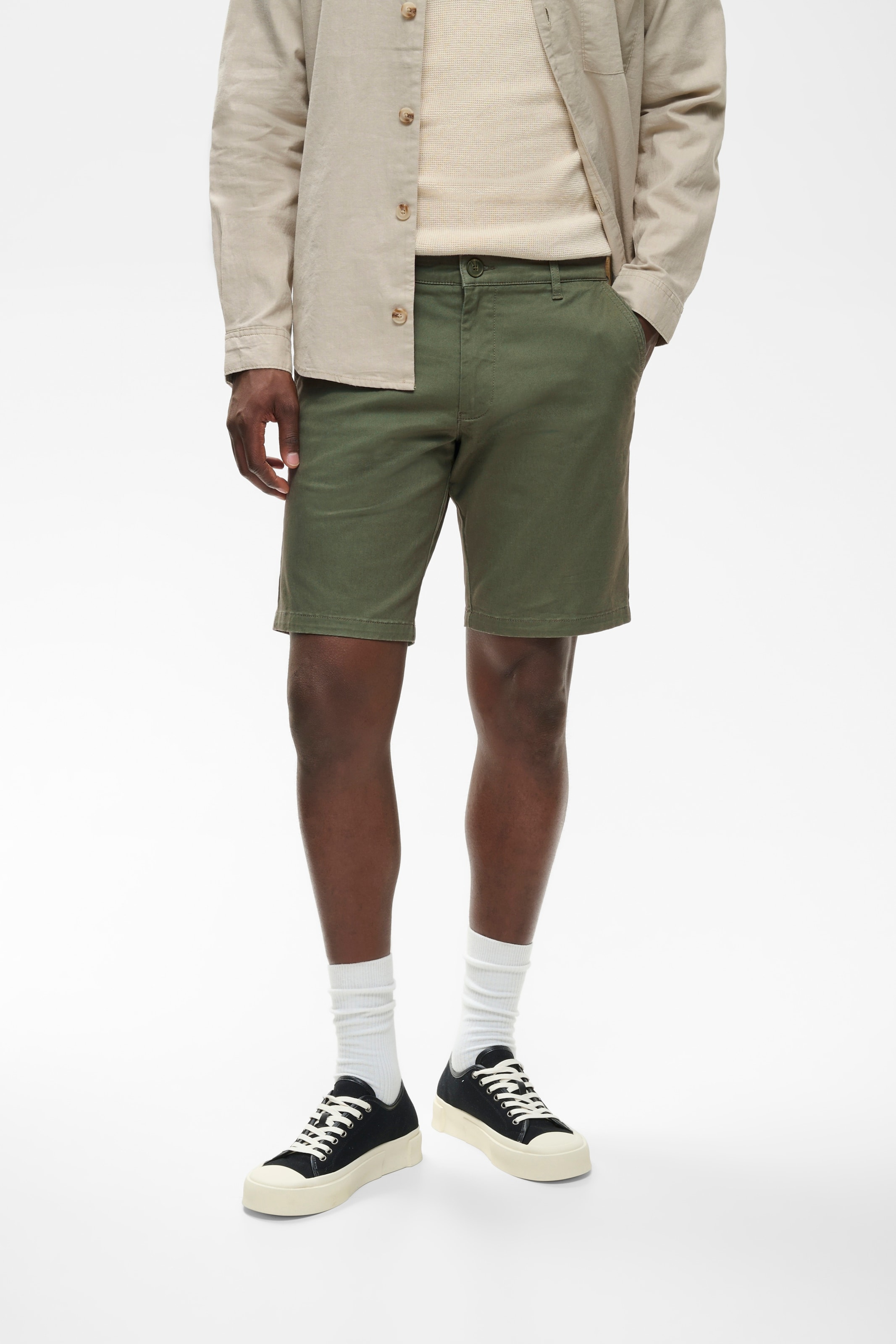 Regular Pantalon 'Thomas' Matinique en vert