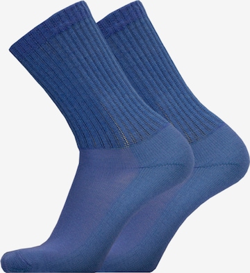 UphillSport Socken 'MERINO SPORT' in Blau: Vorderseite