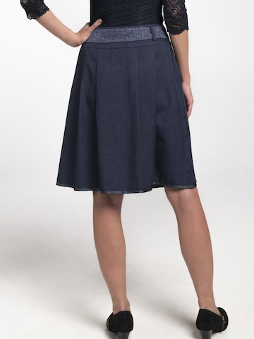 SPIETH & WENSKY Traditional Skirt 'Babsi' in Blue