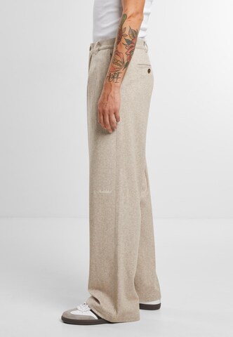 Regular Pantalon à pince 'SoHo' Prohibited en beige