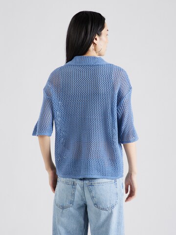 VILA Knit cardigan 'ZOLA' in Blue