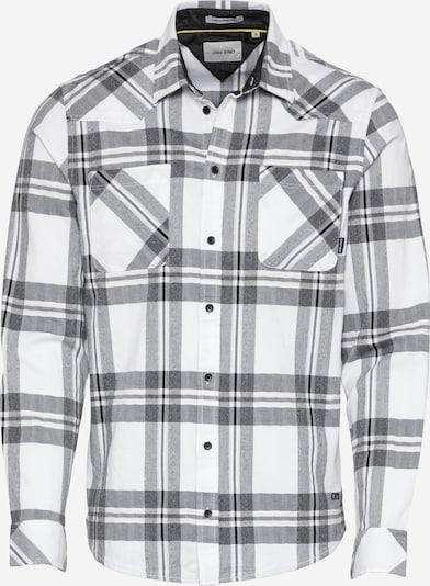 BLEND Shirt in Black / White, Item view