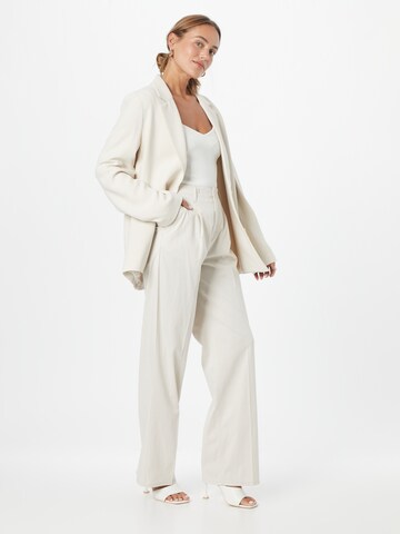 Wide leg Pantaloni con pieghe 'Maine' di BRAX in beige