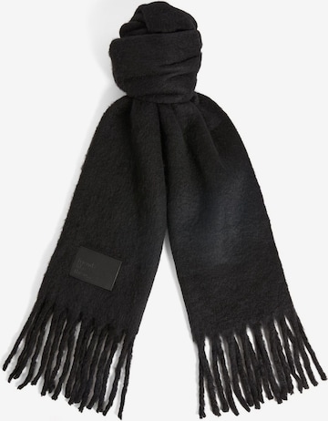 Fular de la Friends Like These pe negru: față