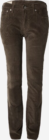 LEVI'S ® Slimfit Jeans '511 Slim' in Bruin: voorkant