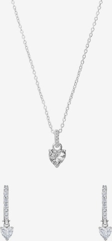 Lucardi Sieraden set in Zilver: voorkant