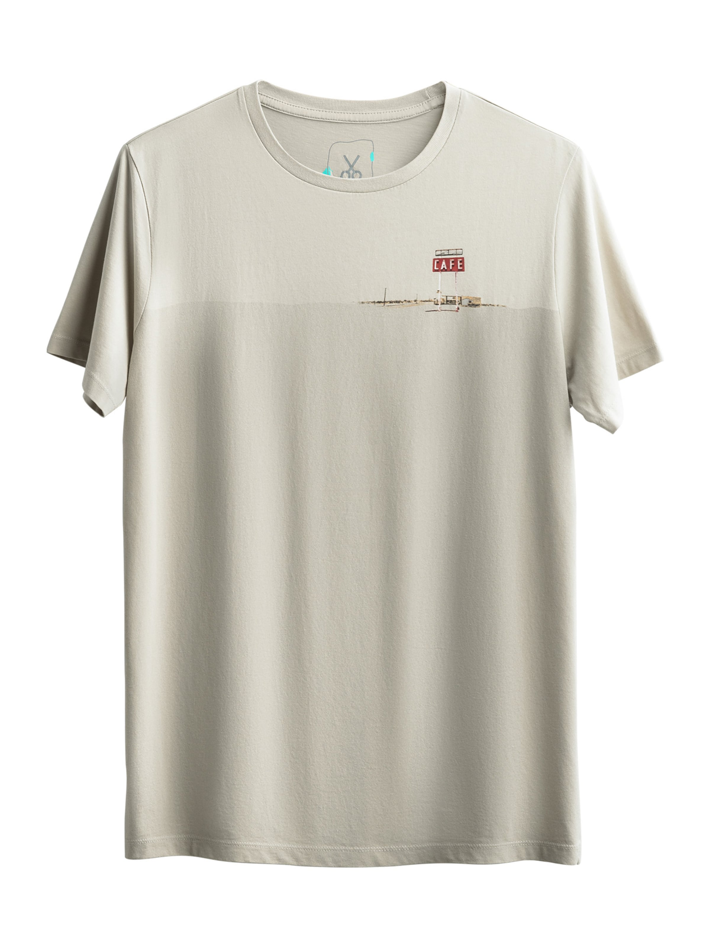 Maglietta 'Heyn' di Kaft in beige: frontale