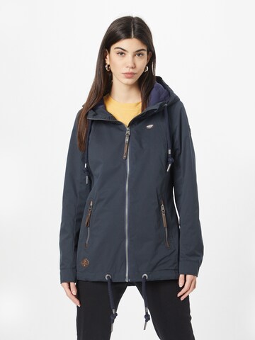 Ragwear Between-Season Jacket 'ZUZKA' in Blue: front