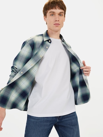 CAMEL ACTIVE Regular fit Button Up Shirt in Blue